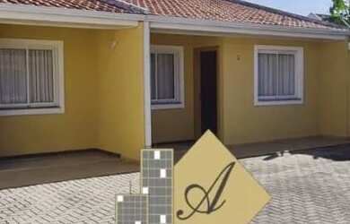 Imagem: A casa em condomínio possui 2 Dormitórios, 1 Banheiro, 1 Vaga