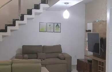 Imagem: A casa em condomínio possui 3 Dormitórios, 2 Banheiros, 1