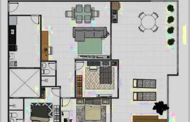 Imagem 4: Cobertura para venda tem 186 metros vista deslumbrante