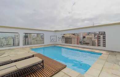 Imagem: O apartamento na cobertura possui 4 Dormitórios, 4 Banheiros