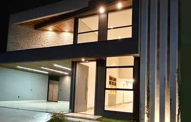 Imagem: A casa em condomínio possui 3 Dormitórios, 5 Banheiros, 4