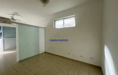 Imagem 2: Kitnet à venda ou alugar com 1 quarto e sacada Gonzaga Santos SP