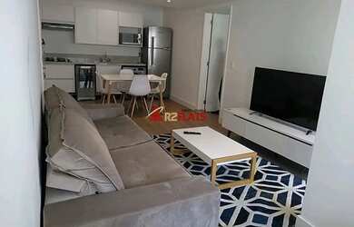 Imagem: O studio possui 1 Dormitório, 1 Banheiro, 1 Vaga na garagem