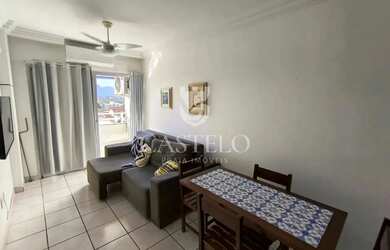 Imagem: O apartamento possui 1 Dormitório, 1 Banheiro, 1 Vaga na garagem