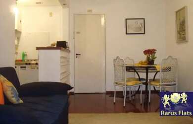 Imagem: O studio possui 1 Dormitório, 1 Banheiro, 1 Vaga na garagem