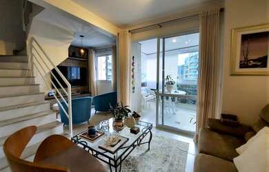 Imagem: O apartamento na cobertura possui 4 Dormitórios, 4 Banheiros