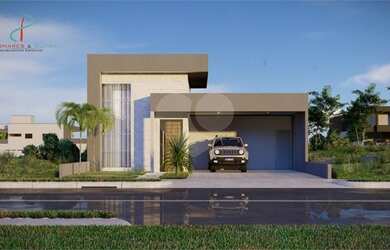 Imagem: A casa em condomínio possui 3 Dormitórios, 4 Banheiros, 4