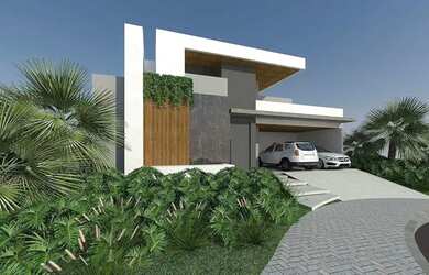 Imagem: A casa em condomínio possui 3 Dormitórios, 4 Banheiros, 4