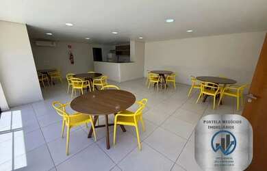 Imagem 3: Apto na Serraria, 3/4, suíte, varanda, wc serviço, 2 vagas, 70m²