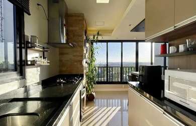 Imagem 8: Apto com vista por do sol semi mobiliado