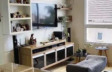 Imagem: O apartamento possui 2 Dormitórios, 2 Banheiros, 2 Vagas na