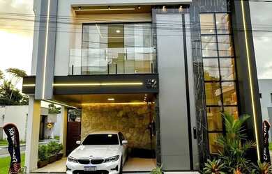 Imagem: A casa em condomínio possui 3 Dormitórios, 4 Banheiros, 1