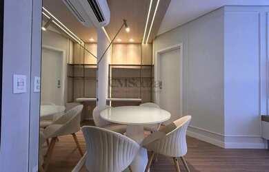 Imagem 5: Apartamento decorado e mobiliado para locação no Ed. Freedom Palhano 1 suíte, 45m² Gleba