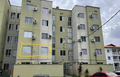 Imagem: O apartamento possui 2 Dormitórios, 1 Banheiro, 1 Vaga na garagem