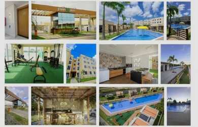 Imagem: O apartamento possui 2 Dormitórios, 1 Banheiro e 1 Vaga na