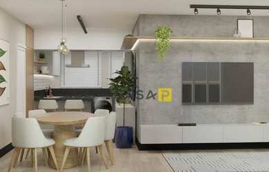 Imagem: O apartamento possui 3 Dormitórios, 1 Banheiro, 3 Vagas na