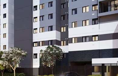 Imagem: O apartamento possui 2 Dormitórios, 1 Banheiro, 1 Vaga na garagem