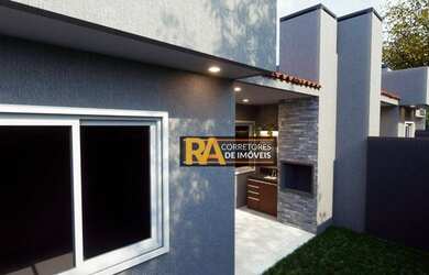 Imagem: A casa possui 2 Dormitórios, 1 Banheiro, 1 Vaga na garagem