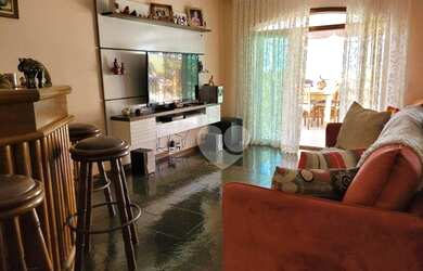 Imagem: O apartamento na cobertura possui 4 Dormitórios, 3 Banheiros