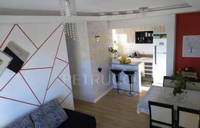 Imagem: O apartamento possui 3 Dormitórios, 1 Banheiro, 1 Vaga na garagem