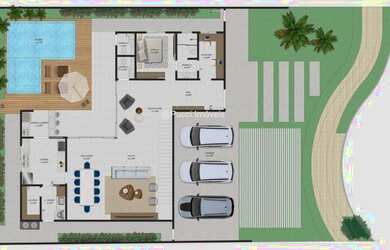 Imagem 15: SOBRADO 4 SUÍTES - PISCINA - 6 VAGAS GOLDEN VILLAGE