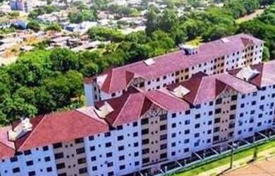 Imagem: O apartamento possui 2 Dormitórios, 1 Banheiro, 2 Vagas na