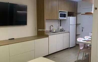 Imagem: O apartamento possui 1 Dormitório, 1 Banheiro, 24m² de Área