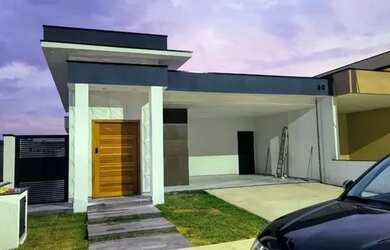 Imagem: A casa em condomínio possui 3 Dormitórios, 3 Banheiros, 4