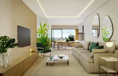 Imagem: O apartamento possui 3 Dormitórios, 2 Banheiros, 2 Vagas na