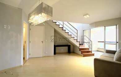 Imagem: O apartamento na cobertura possui 2 Dormitórios, 2 Banheiros