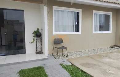 Imagem: A casa em condomínio possui 3 Dormitórios, 1 Banheiro, 1 Vaga