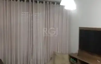 Imagem: O apartamento possui 1 Dormitório, 1 Banheiro, 37m² de Área