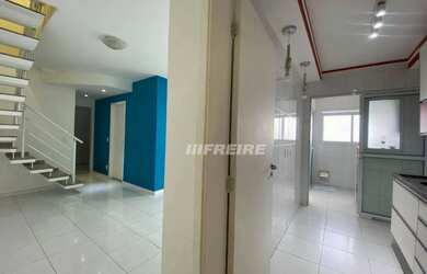 Imagem: O apartamento na cobertura possui 2 Dormitórios, 3 Banheiros