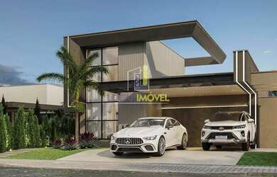 Imagem 6: Casa com 4 suítes, piscina com hidromassagem e garagem para 4 carros à venda, no Alphavill