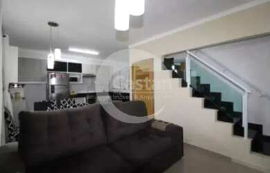 Imagem: A casa em condomínio possui 3 Dormitórios, 3 Banheiros, 2