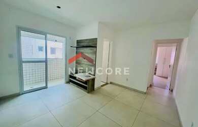 Imagem: O apartamento possui 2 Dormitórios, 1 Banheiro, 1 Vaga na garagem