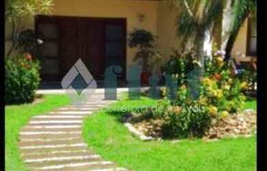 Imagem: A casa em condomínio possui 4 Dormitórios, 5 Banheiros, 3