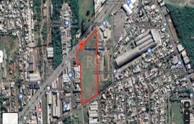 Imagem: O terreno possui 27.501m² de Área e está localizado em Sarandi