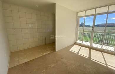 Imagem: O apartamento possui 2 Dormitórios, 1 Banheiro, 1 Vaga na garagem