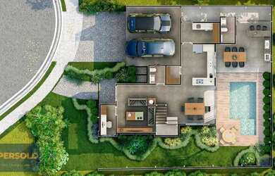 Imagem 8: Casa Alto Padrão em Construção no Condomínio Mont quot Alcino em Valinhos