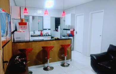 Imagem: A casa possui 2 Dormitórios, 2 Banheiros, 70m² de Área e