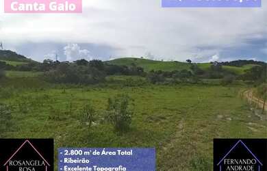 Imagem: A chácara possui 2.800m² de Área e está localizado em Centro