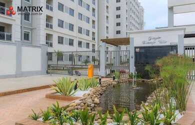 Imagem: O apartamento possui 2 Dormitórios, 1 Banheiro, 1 Vaga na garagem