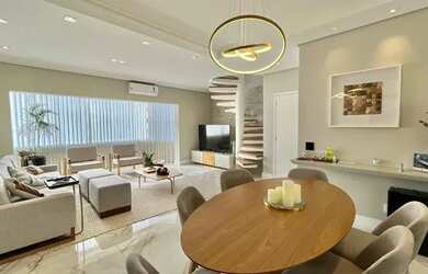 Imagem: O apartamento na cobertura possui 3 Dormitórios, 5 Banheiros