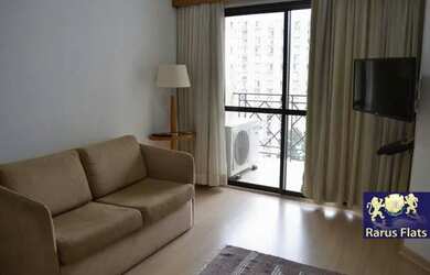 Imagem: O studio possui 1 Dormitório, 1 Banheiro, 1 Vaga na garagem