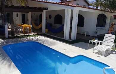 Imagem: A casa possui 5 Dormitórios e está localizado em Povoado Genipabu