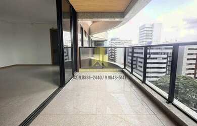 Imagem: Caravaggio, Jatiúca. Apartamento novo, 163m², 02 suítes