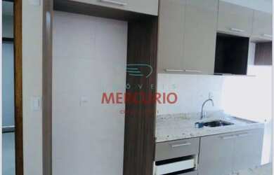 Imagem: O apartamento possui 1 Dormitório, 1 Banheiro, 1 Vaga na garagem