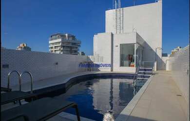 Imagem: O apartamento possui 1 Dormitório, 1 Banheiro, 1 Vaga na garagem