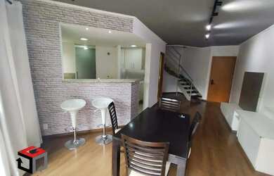 Imagem: O apartamento possui 1 Dormitório, 1 Banheiro, 2 Vagas na garagem